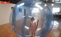 the way to inflate zorb ball